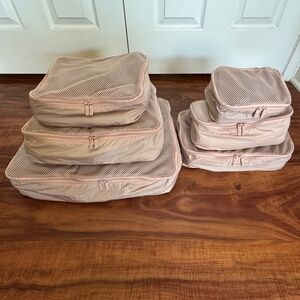 AWAY Luggage "Insider" Packing Cubes - set of 6 - Petal Pink